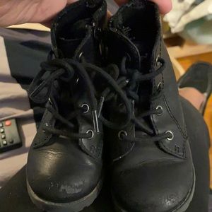 Toddler girl combat boot